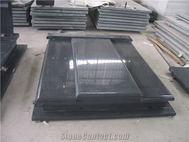 China Factory Granite G654 Tombstone,Western Style Monument Design,Granite Poland Monument,Wholesaler-Xiamen Songjia