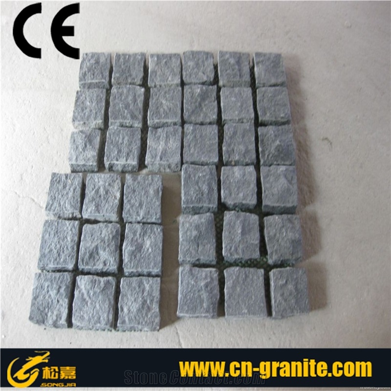 China G684 Grey Granite Cube Stone, Cheap Price Of Granite Cube Stone, Granite Paving Stone, Granite Floor Covering, Cube Stone, Cobble Stone, Walkway Pavers, Exterior Pattern, Garden Stepping Pavemen