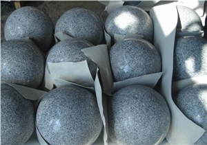 China Grey Granite Ball,Grey Parking Ball,Polished Granite Parking Ball,G603 Granite Ball,Garden and Pallisade,Car Parking Stone,Parking Stone,Parking Curbs,Parking Barriers,China Granite Ball,