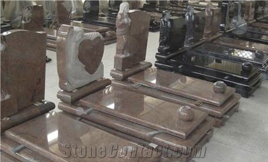 China Multicolor Granite Tombstone&Monuments, Granite Tombstone Design&Monuments Design,Western Style Monuments&Tombstone,Jewish Style Monuments