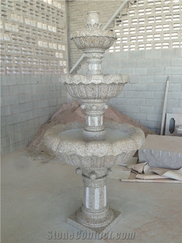 China Natural Stone Fountain Pattern,Carved Exterior Fountain,Garden Fountains,Manufacturer