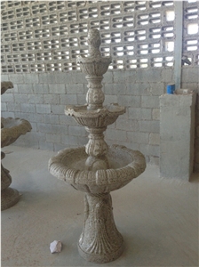 China Natural Stone Fountain Pattern,Carved Exterior Fountain,Garden Fountains,Manufacturer