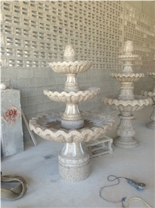 China Natural Stone Fountain Pattern,Carved Exterior Fountain,Garden Fountains,Manufacturer