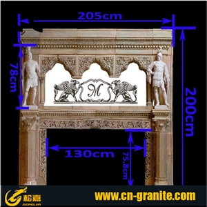 China Yellow Marble Fireplace,Cheap Yellow Fireplace Decorating,Fireplace Design Ideas,Fireplace Remodelings,Fireplace Insert,Fireplace Surround,European Fireplace