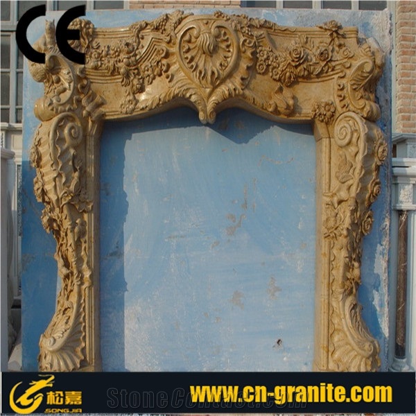 China Yellow Marble Fireplace,Cheap Yellow Fireplace Decorating,Fireplace Design Ideas,Fireplace Remodelings,Fireplace Insert,Fireplace Surround,European Fireplace