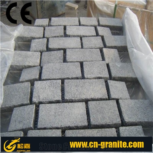 G654 Granite Cube Stone,China Grey Granite Cube Stone,Natural Surface Cube Stone,Cube Stone Paving Sets,Floor Covering,Courtyard Road Pavers,Exterior Pattern,Cobble Stone,Walkway Pavers,Garden Step