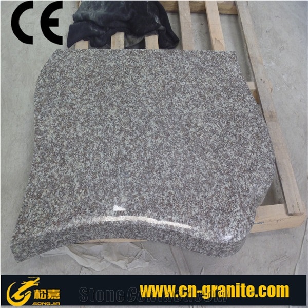 G664 Granite Red Tombstones,China Red Monuments,Polished Red Tombstone Design and Monument Design,Cross Tombstones,Western Style Monuments,Single Monuments