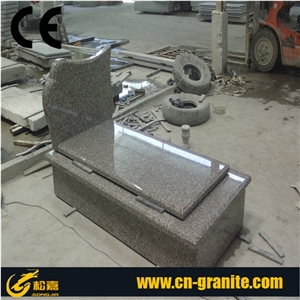 G664 Granite Red Tombstones,China Red Monuments,Polished Red Tombstone Design and Monument Design,Cross Tombstones,Western Style Monuments,Single Monuments,