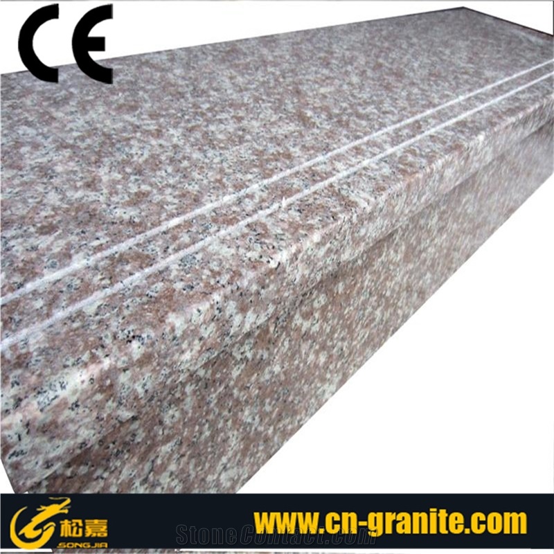 G664 Pink Granite Stairs&Steps,China Pink Granite Stairs&Steps,Stair Deck&Riser,China Granite Stair Case,Stair Riser,Stair Treads,Natural Stone Steps.Staircase,Stair Threshold,China Cheap Stairs