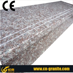 G664 Pink Granite Stairs&Steps,China Pink Granite Stairs&Steps,Stair Deck&Riser,China Granite Stair Case,Stair Riser,Stair Treads,Natural Stone Steps.Staircase,Stair Threshold,China Cheap Stairs