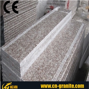 G687 Red Granite Stairs&Steps,China Red Granite Steps,Granite Deck Stair,Granite&Marble Stair Riser,Granite Stone Treads,Stone Staircase,Cheap Stairs&Steps,