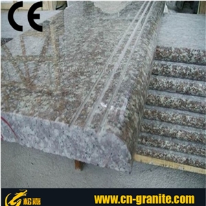 G687 Red Granite Stairs&Steps,China Red Granite Steps,Granite Deck Stair,Granite&Marble Stair Riser,Granite Stone Treads,Stone Staircase,Cheap Stairs&Steps,