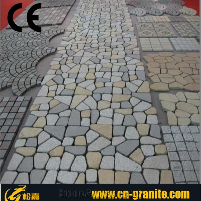 Grey Granite Cube Stone,Grey Cube Stone,Cheap Cobble Stone,Granite Cube Stone,Stone Floor Covering,Paving Sets,Garden Stepping Pavements,Driveway Paving Stone,Landscaping Cube Stone,Walkway Pavers