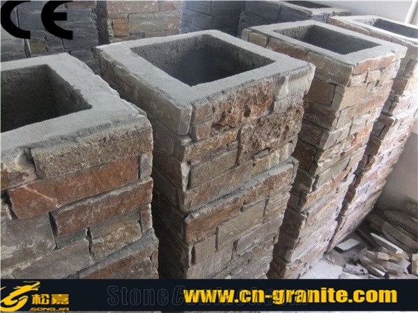 Multicolor Columns,China Cultured Stone Pillars,Cheap Price Natural Split Pillars,Hot Sale Granite Columns,Cultured Stone Pillars,Slate Stone Columns,Cultured Stone Wall Pillars,Exposed Wall Stone,