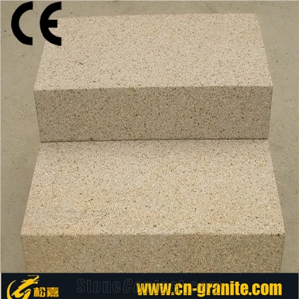 Polished Yellow Steps,Hot Sale Chinese Stair Step,Yellow Stair Riser,Stair Treads,Cheap Price Stairs,Rustic Stone Stairs&Steps,G682 Granite Stairs,Staircase,Stair Riser, Stair Treads,
