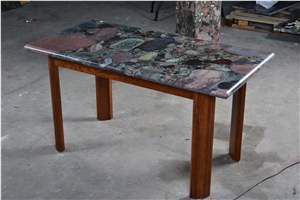 Professional Factory New Natural Stone Multicolor Granite Desk Top/Bench Top, Wholesale Oem Design Countertop with Good Offer