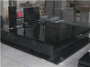 Shanxi Black Granite Tombstone&Monuments,China Black Stone Tombstone&Monument Design.,Cross Tombstones,Western Style Monuments&Tombstones,Family Monuments,European Style Monuments&Tombstones