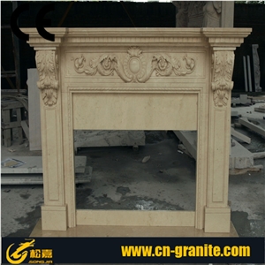 Sylvia Yellow Marble Marble Fireplace,Beige&Yellow Stone Fireplace,China Beige Fireplace,Fireplace Design Ideas,Fireplace Decorating&Remodelings,Fireplace Insert,Fireplace Cover,Fireplace Accessories