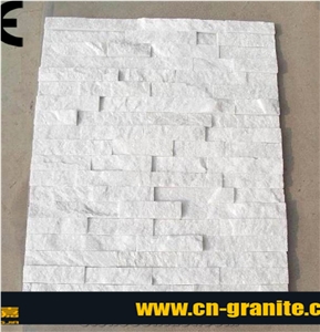 White Quartzite Cultured Stone,White Cultured Stone Wall Cladding,Natural White Stone Wall Decor,Crystal White Cultured Stone,Ledge Stone,Exposed Wall Stone,Thin Stone Veneer,Stacked Stone Veneer,