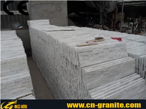White Quartzite Cultured Stone,White Cultured Stone Wall Cladding,Natural White Stone Wall Decor,Crystal White Cultured Stone,Ledge Stone,Exposed Wall Stone,Thin Stone Veneer,Stacked Stone Veneer,
