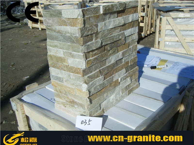 Yellow Slate Ledge Stone Corner,Ledge Stone Corner,Edge Stone,Corner Stone,Ledge Stone,Natural Ledge Stone,Rustic Cultural Stone Panels,Wall Cladding,Stone Wall Decor,Stacked Stone