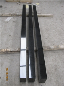 Quarry Owner Directly Supplying Shanxi Black Kerb Stone with 5 Sides Polished Shanxi Black Granite Monumental Border