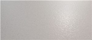 Bst White Color Quartz Stone Rock Solid Surface with Suede Texture