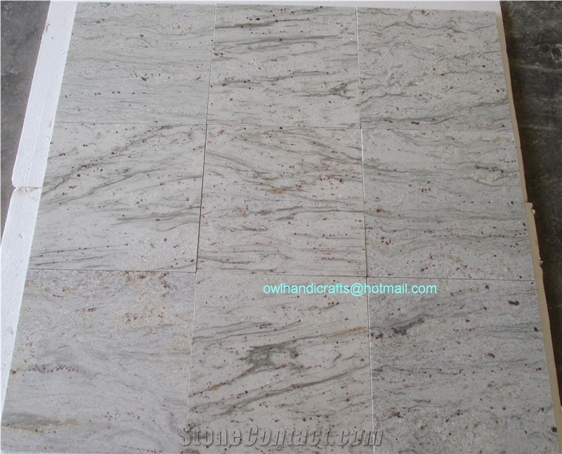 River White Granite Tiles, New Kashmir White Granite Tile