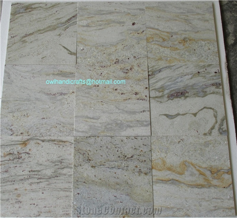 River White Granite Tiles, New Kashmir White Granite Tile
