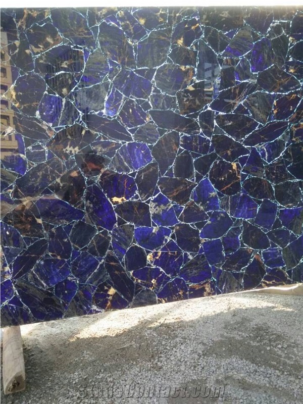 Semiprecious Stone Slabs Polished from China