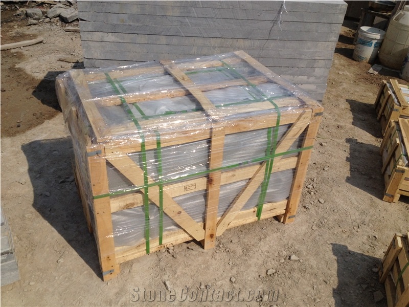 China Blue Stone Palisades,China Blue Stone Garden Stone, China Bluestone Landscaping Stone