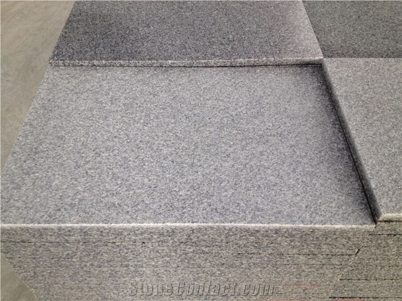 Flamed New G603 Granite Tile,Hubei G603 Padang Crystal Granite,Sesame White Granite,Crystal Grey Granite,Light Grey Granite Slab