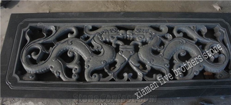 G654 Granite Dragon Sculpture Stone Statue