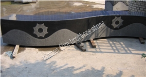 G684 Black Basalt Garden Bench, Black Basalt Bench G684 Black Basalt Garden Bench, Black Basalt Bench