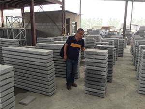 Jiangxi G603 Grey Granite Palisades,New G603 Blockstairs, Padang Crystal Blocksteps, Sesame White Granite Kerbstone,Light Grey Granite for Paving