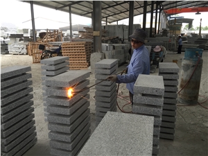 Jiangxi G603 Grey Granite Palisades,New G603 Blockstairs, Padang Crystal Blocksteps, Sesame White Granite Kerbstone,Light Grey Granite for Paving