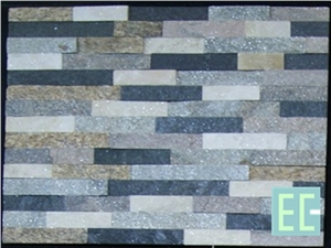 Cultural Stone, Multicolor Quartzite Cultured Stone, Thin Stone Veneer