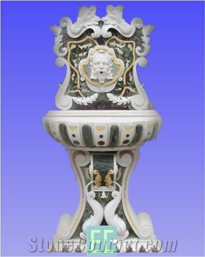 Stone Fountain, Black Marble Fountain