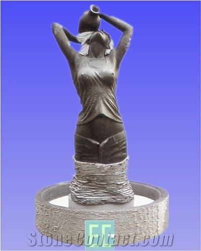 Stone Fountain, Black Marble Fountain