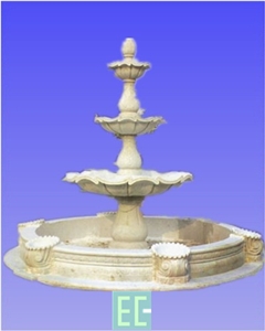 White Marble Garden Fountains