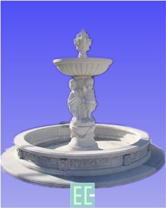 White Marble Garden Fountains