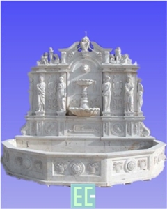 White Marble Garden Fountains