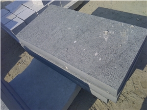 G370 Black Granite Slab Bush Hammered Black Granite Slabs