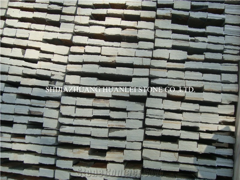 China Mosaic Medallions ,Slate Wall Cladding Tile, Exterior Facade Tile, Facade Wall Tile
