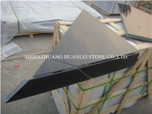 Dry Hang for Interior, Exterior Wall Tiles, China Black Granite Wall, Shanxi Black Granite Wall Cladding Tiles/Murs