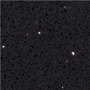 Black Mirror Quartz Stone Tiles