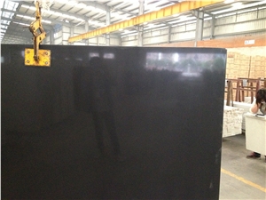 Artificial Black Quartz Stone Tiles & Slabs
