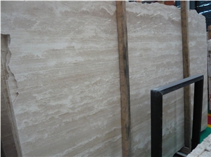 Beige Travertine Slabs Turkey Natural Stone Tile