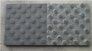 Black Granite Blind Stone Pavers, Blind Paving Stone
