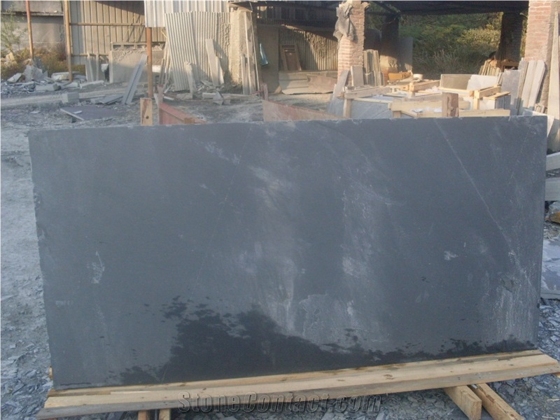 Black Slate Tiles & Slabs, Slate Floor & Wall Tiles